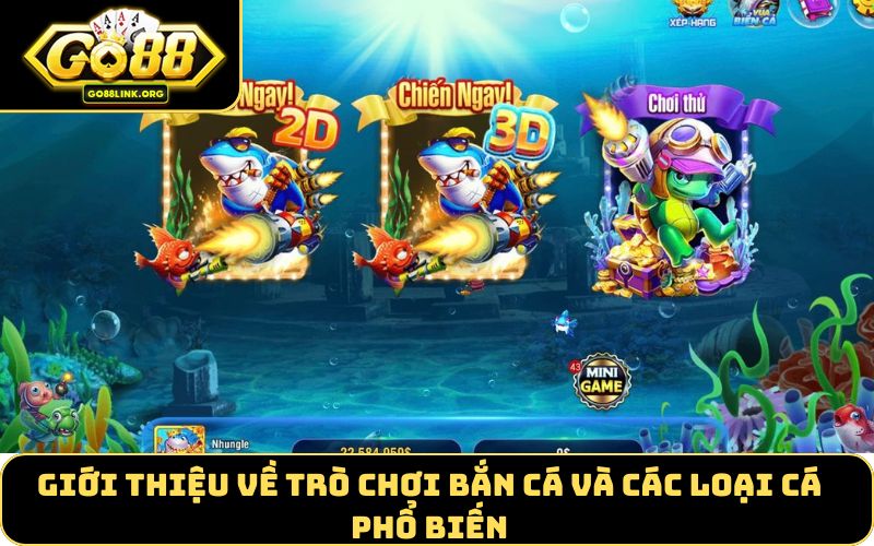 Giới Thiệu về Trò Chơi Bắn Cá và Các Loại Cá Phổ Biến
